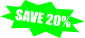 save 20%